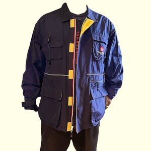 NWOT/Vintage Tommy Hilfiger Spring/Fall Jacket, Signature Colors